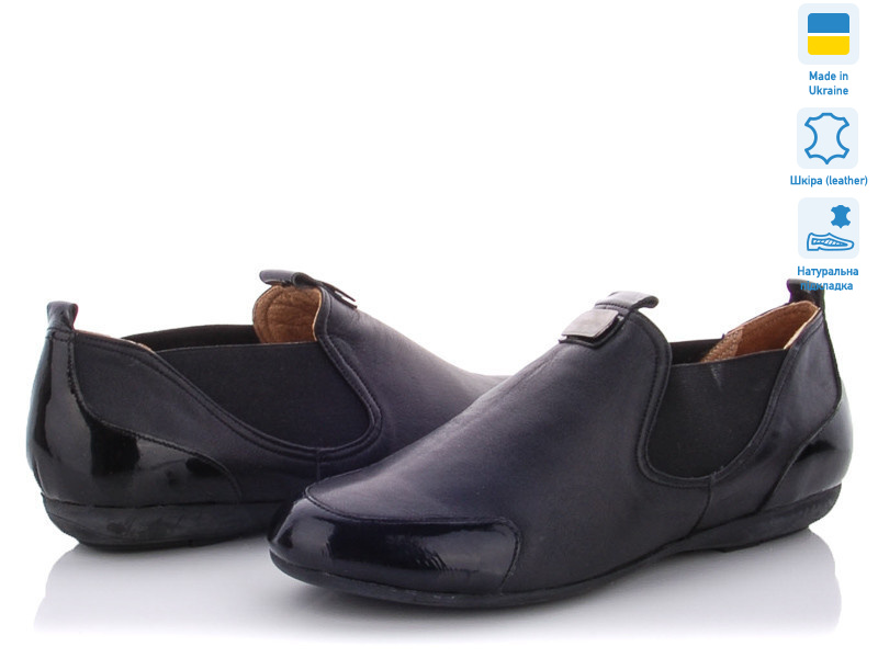 AE357 крос. кожа+лак ч, 4 (36-38), <strong>390</strong>, демісезон