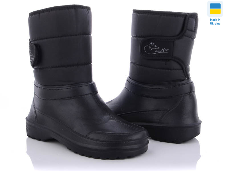 2033 кредо черний на липучкі, 6 (37-41), <strong>285</strong>, зима