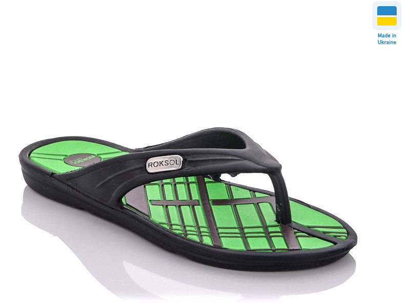 Роксол Ж вьетнамки 15-02 черный, 8 (36-40), <strong>95</strong>, літо