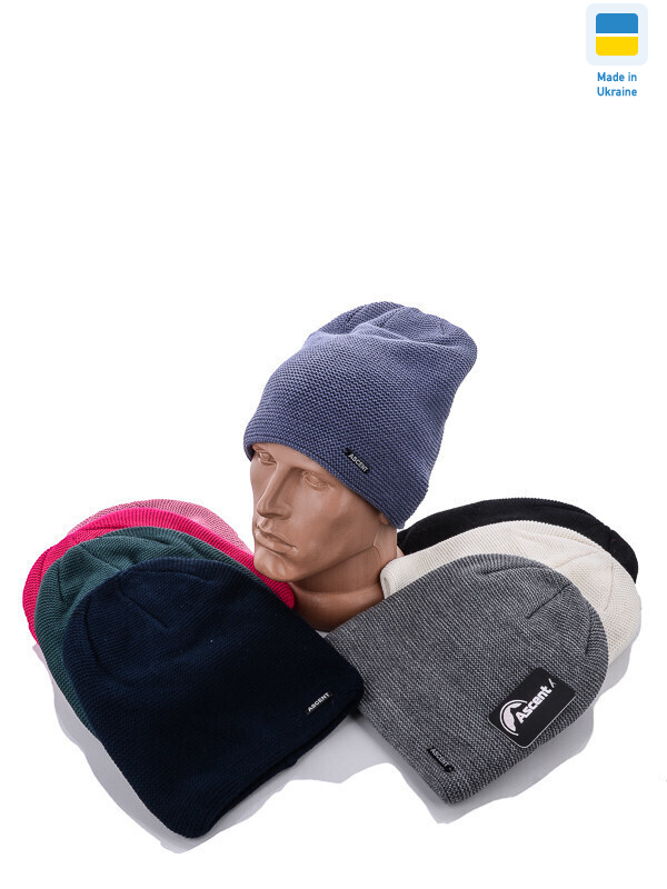 Шапка чулок унісекс mix, 5 (One size), <strong>100</strong>, зима