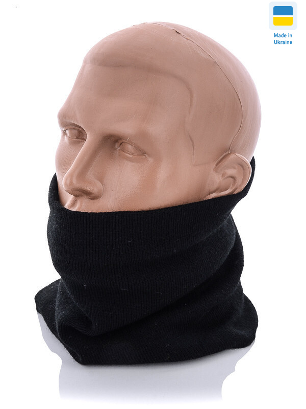 Баф в'язка чорний, 5 (One size), <strong>83</strong>, зима