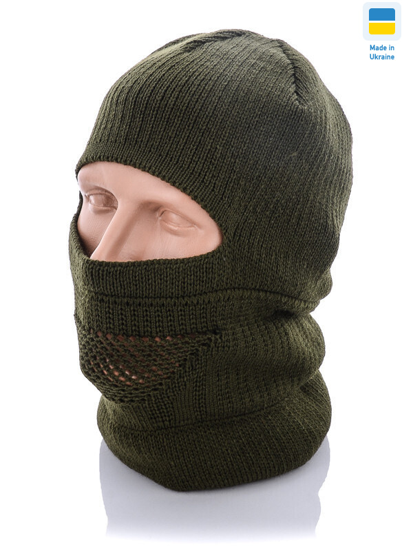 Балаклава зелена, 5 (One size), <strong>145</strong>, зима