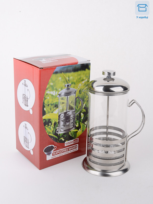 Френч-прес 1л (M01204), 24, <strong>4.4</strong>