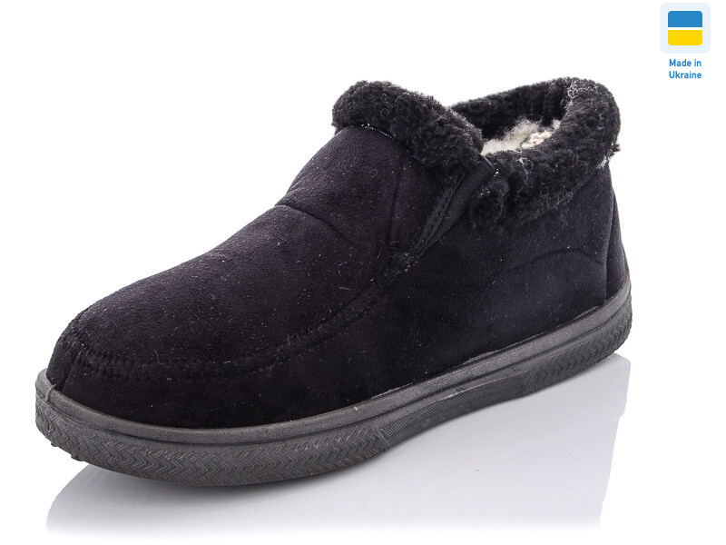 Дідусі замш чорний, 8 (42-45), <strong>330</strong>, зима