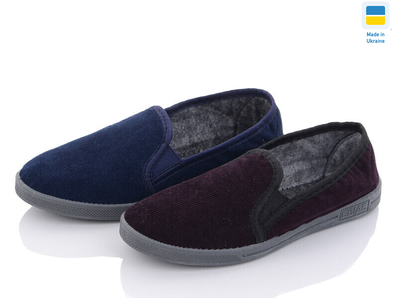 Тапок жіночий вельвет mix, 7 (36-41), <strong>130</strong>, демісезон