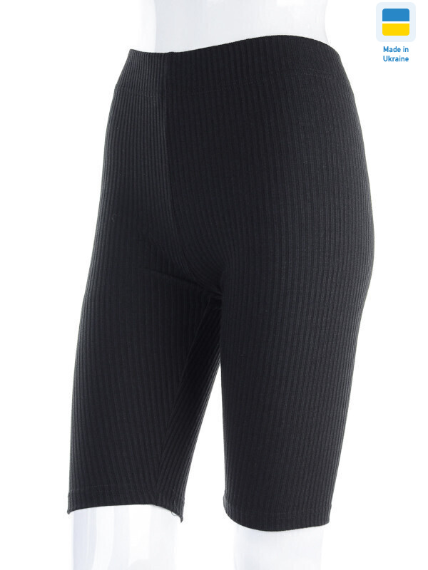 Велотреки рубчик чорний, 3 (46-50), <strong>185</strong>, літо