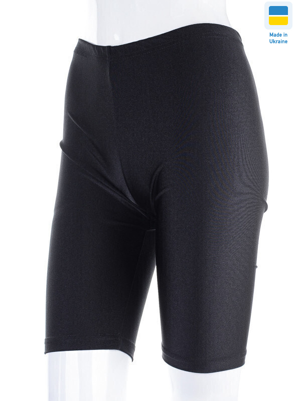 Велотреки еластік чорний батал, 3 (52-56), <strong>195</strong>, літо