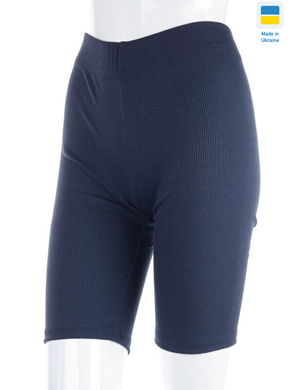 Велотреки рубчик синій батал, 3 (52-56), <strong>195</strong>, літо