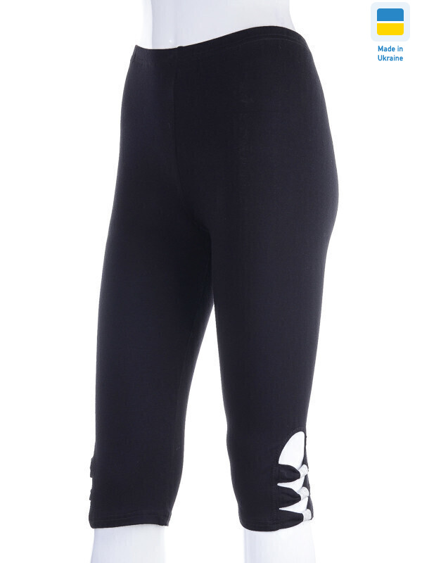 Бриджі 3 банти чорний супер-батал, 3 (58-62), <strong>220</strong>, літо