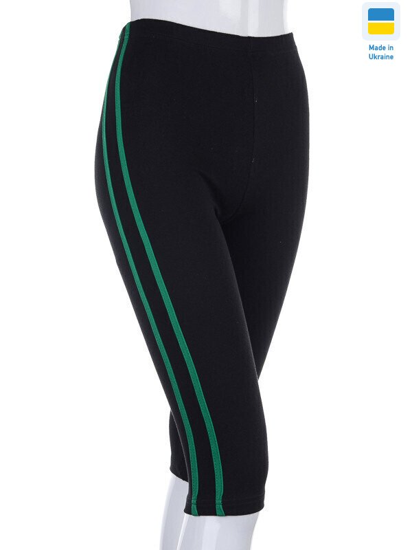 Бриджі смужка зелений (2XL), 2 (One size), <strong>155</strong>, літо