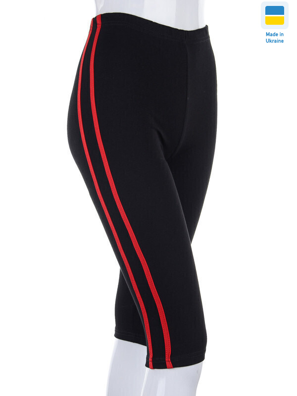 Бриджі смужка червоний (4XL), 2 (One size), <strong>175</strong>, літо