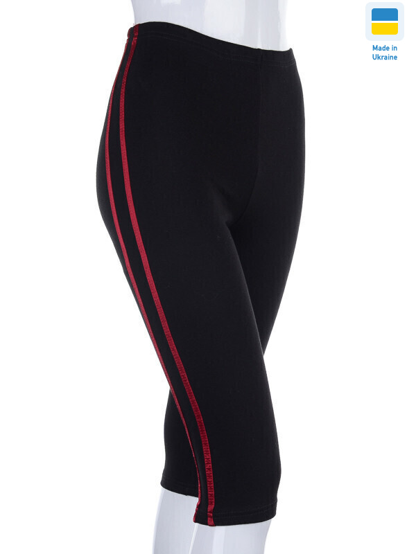 Бриджі смужка бордовий (4XL), 2 (One size), <strong>175</strong>, літо