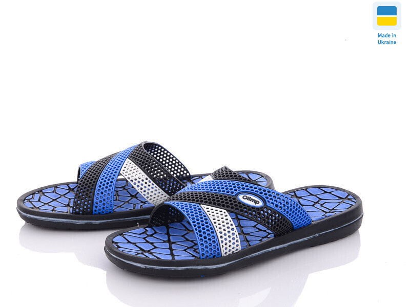 Шльопки М203 синій, 8 (41-46), <strong>190</strong>, літо