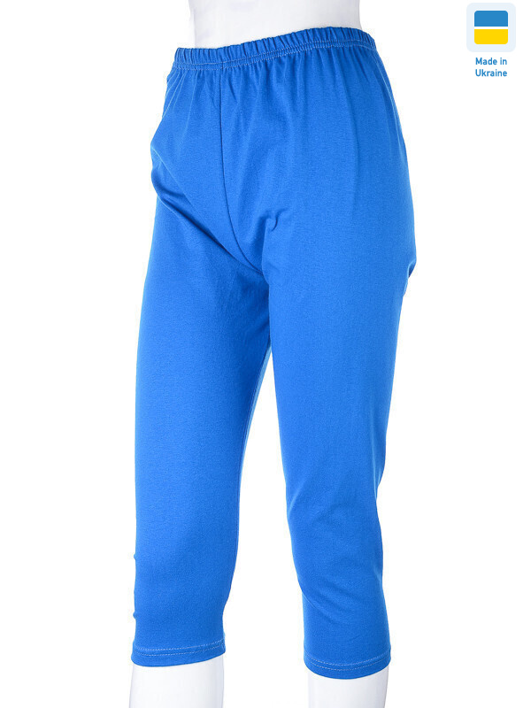 Бриджі х/б синій 3XL, 2 (One size), <strong>155</strong>, літо