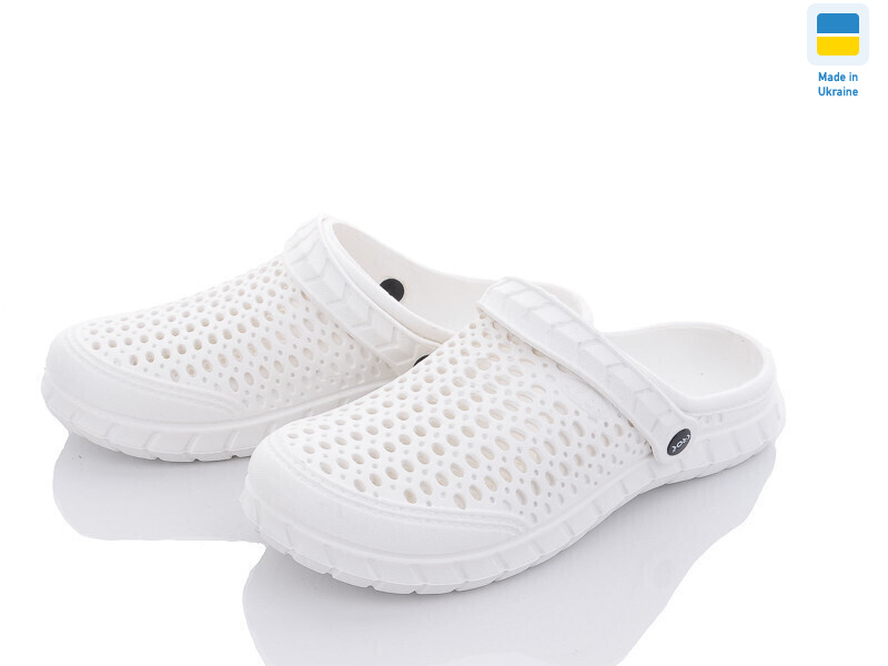 Крок Укр С62М білі, 6 (36-41), <strong>120</strong>, літо