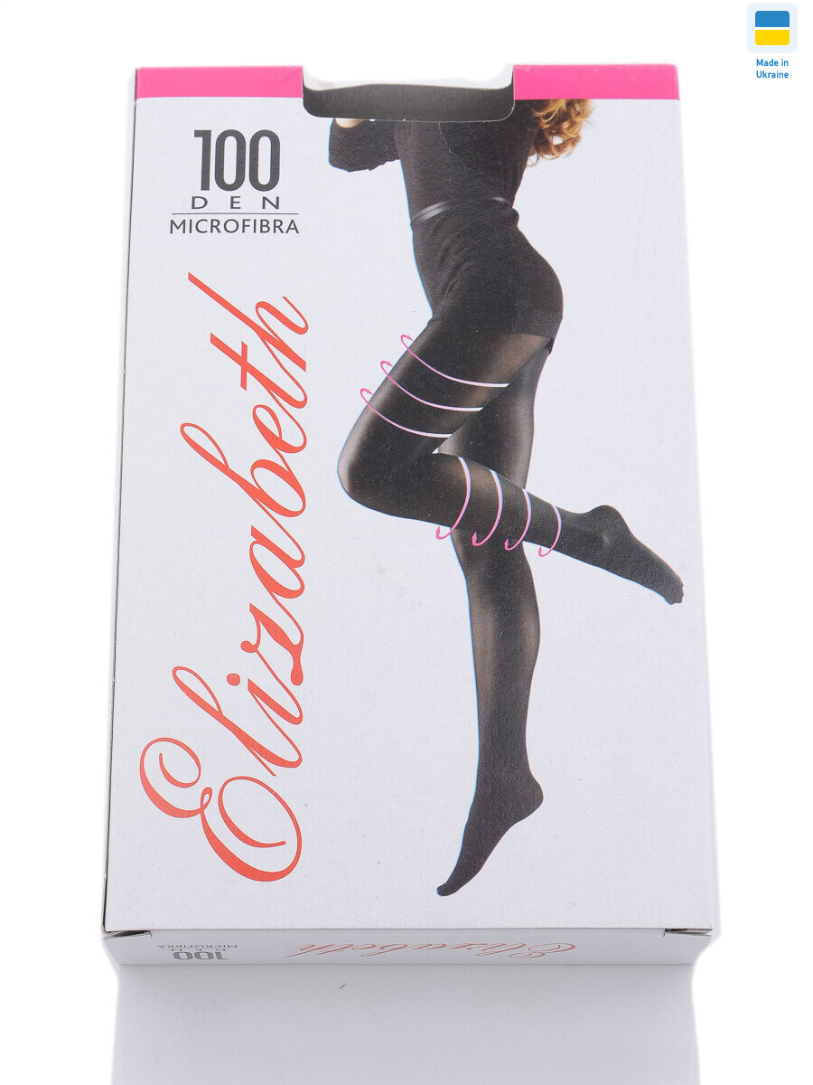 Колготи 100den Elizabet mikrofibra nero, 5 (2-5), <strong>53</strong>, демісезон