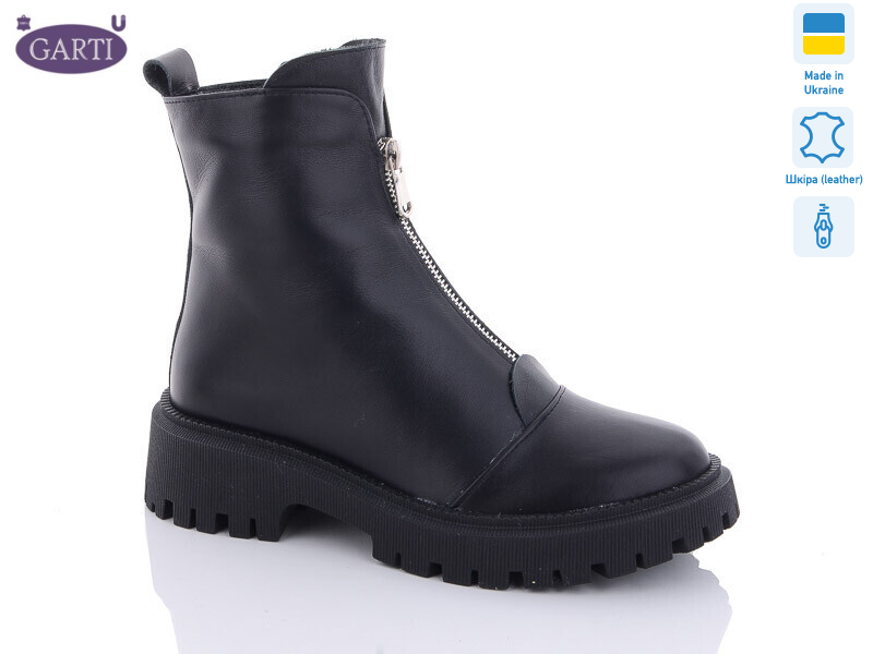 305 чорна шкіра хутро, 6 (36-40), <strong>1040</strong>, зима