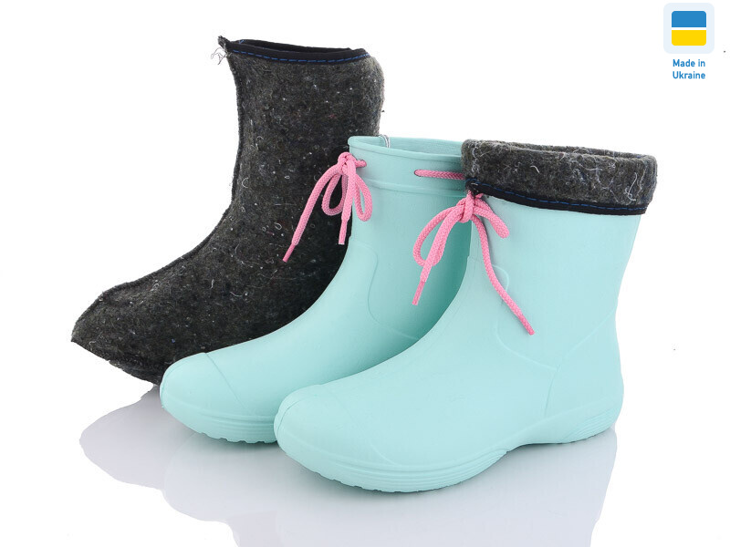 Чобіт жін 240 бірюза, 6 (36-41), <strong>270</strong>, демісезон