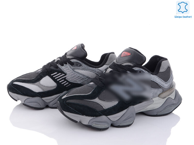 NB9060 black-grey, 8 (41-45), <strong>50.5</strong>, демісезон