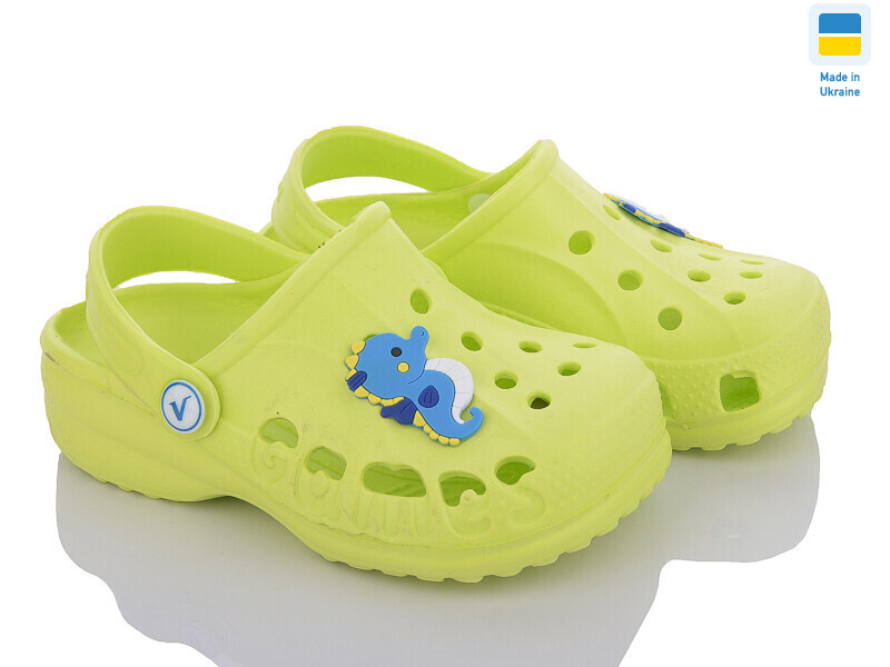 Крокси Віталія салатовий (22-33), 8 (22-33), <strong>125</strong>, літо