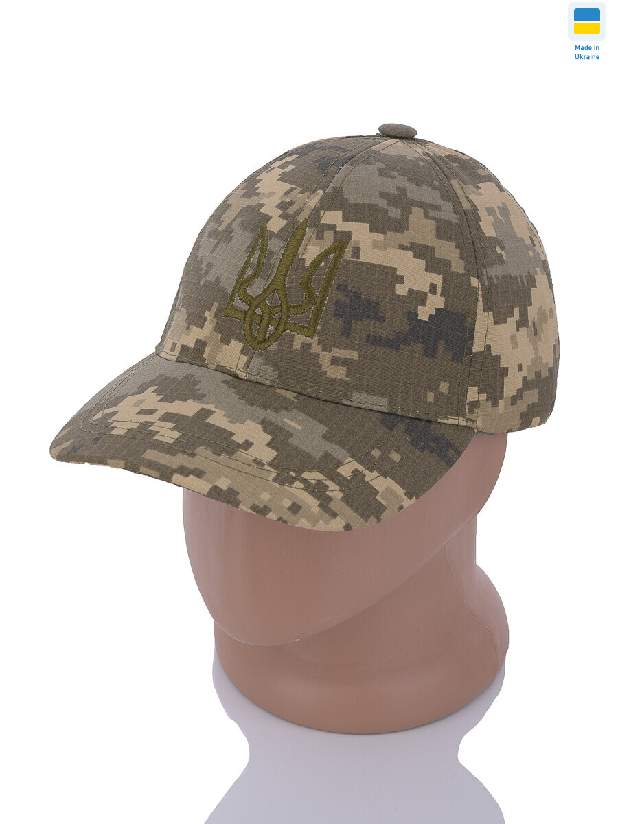 Бейсболка тризуб 001-4 зелений, 5 (One size), <strong>185</strong>, демісезон