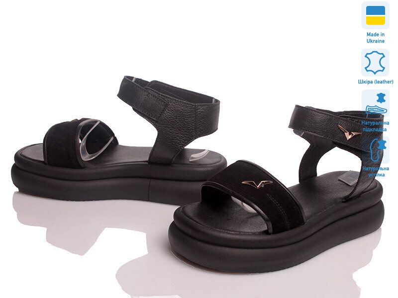 Paradize 5027-026 чорний, 6 (36-40), <strong>579</strong>, літо