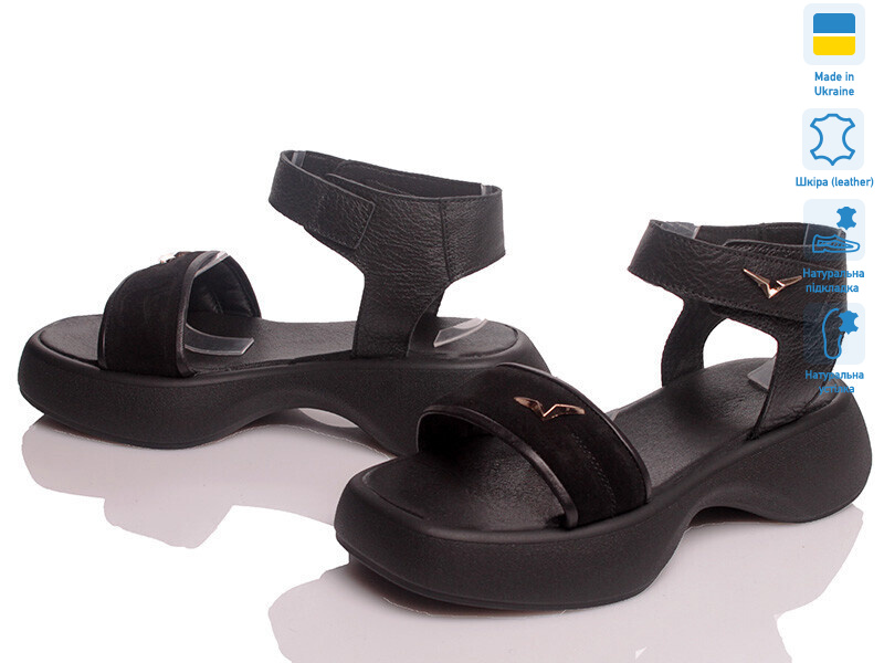 Paradize 5027-027 чорний, 6 (36-40), <strong>579</strong>, літо