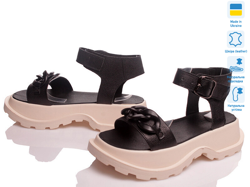 Paradize 5027-042 чорний, 6 (36-40), <strong>579</strong>, літо