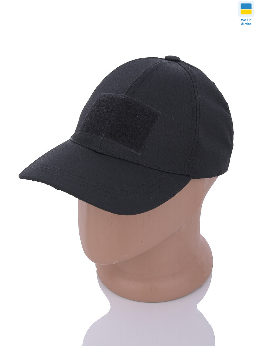 Бейсболка з липучкою 002-1 чорний, 5 (One size), <strong>175</strong>, демісезон