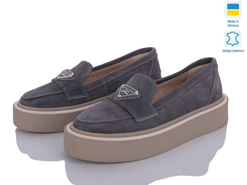 606 сірий замш Под заказ, 6 (36-40), <strong>1090</strong>, демісезон