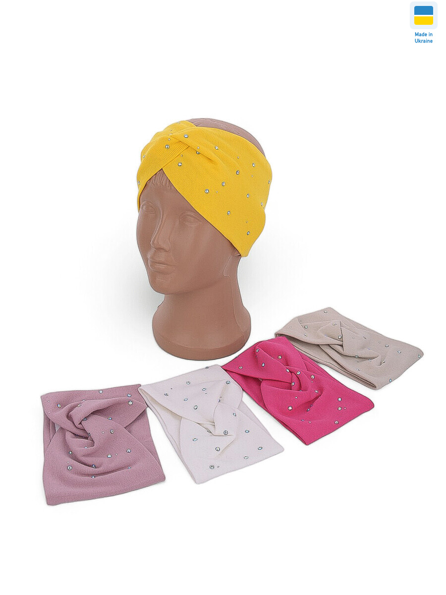 Пов'язка дівчинка тринитка 004-5 mix, 5 (One size), <strong>90</strong>, демісезон