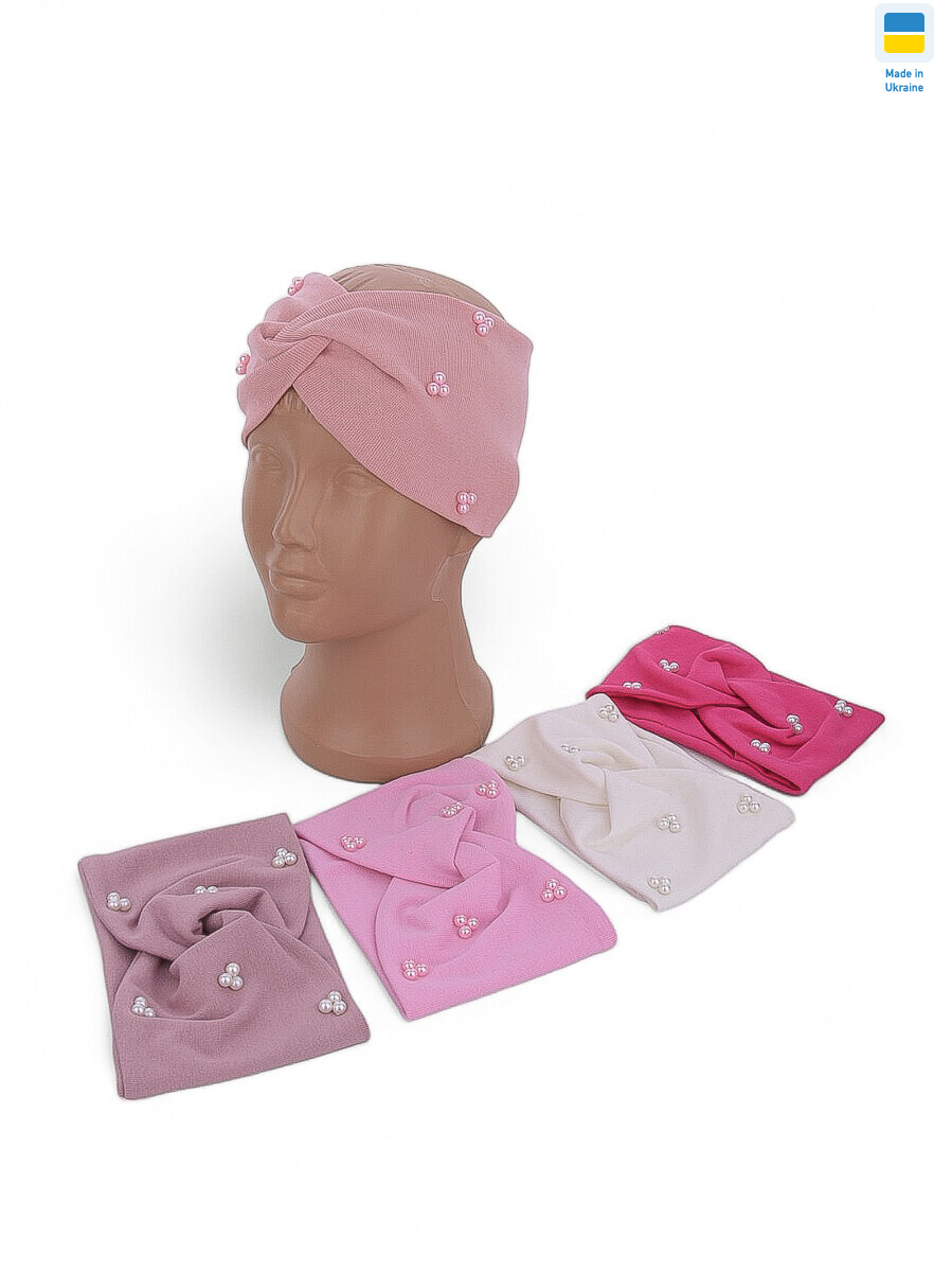 Пов'язка дівчинка тринитка 004-6 mix, 5 (One size), <strong>90</strong>, демісезон