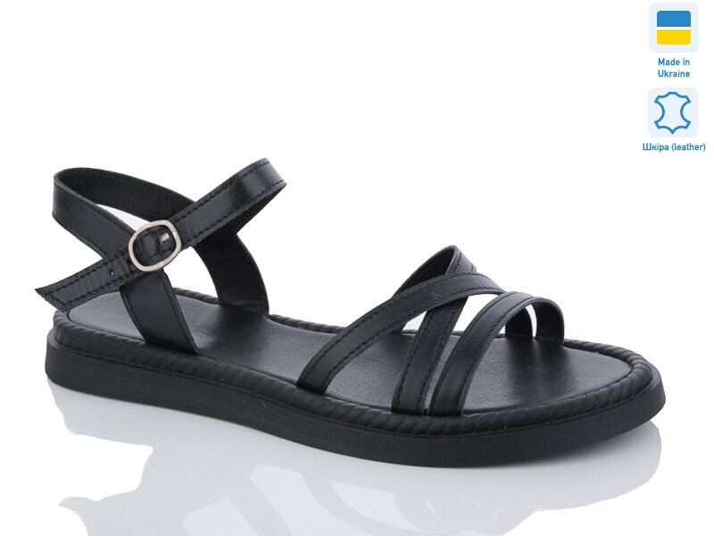 1101 чорний, 6 (37-41), <strong>550</strong>, літо