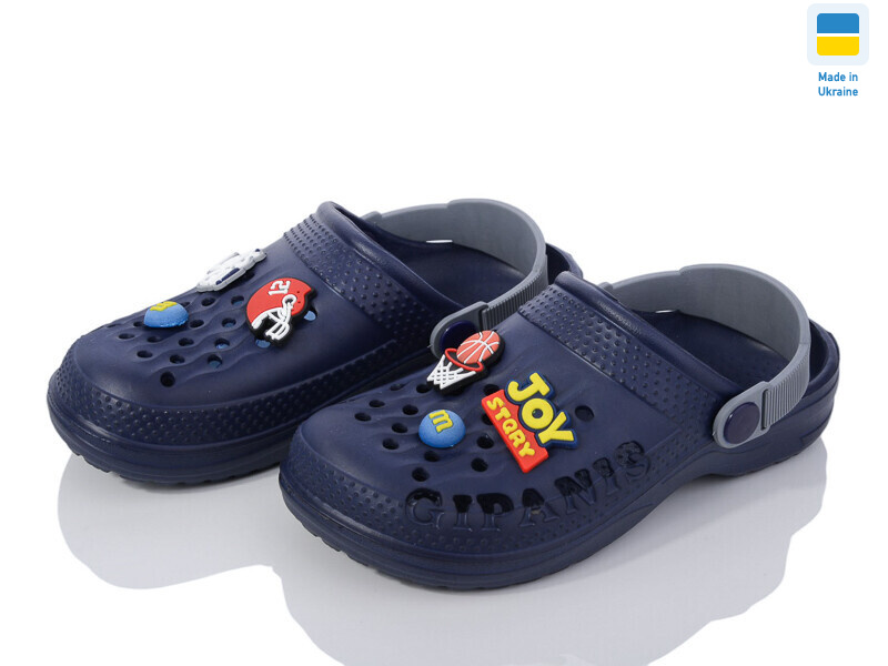 Гіпаніс Д009 т.синій+сірий, 8 (30-35), <strong>115</strong>, літо