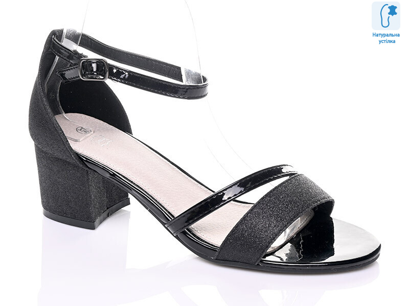 LEI544 Black, 12 (36-41), <strong>15.5</strong>, літо