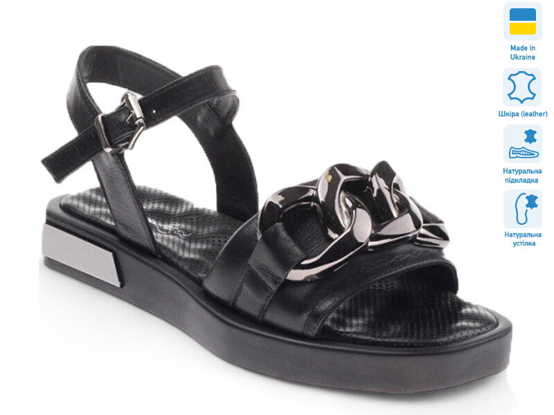 Prime 22110-A-03 чорний шкіра літо 2022 siyah, 8 (36-41), <strong>559</strong>, літо