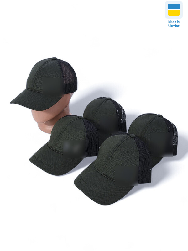 Кепка з сіткою та накатом 001-1 mix, 5 (One size), <strong>155</strong>, літо