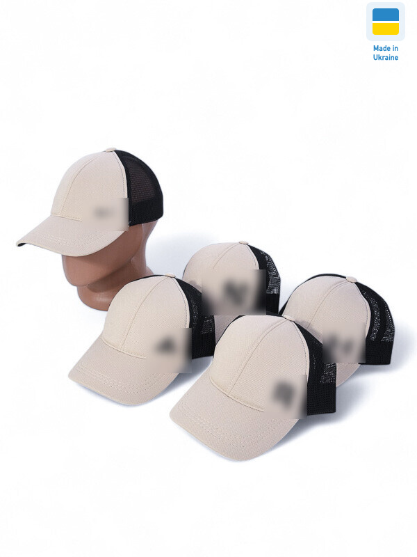 Кепка з сіткою та накатом 001-3 mix, 5 (One size), <strong>155</strong>, літо