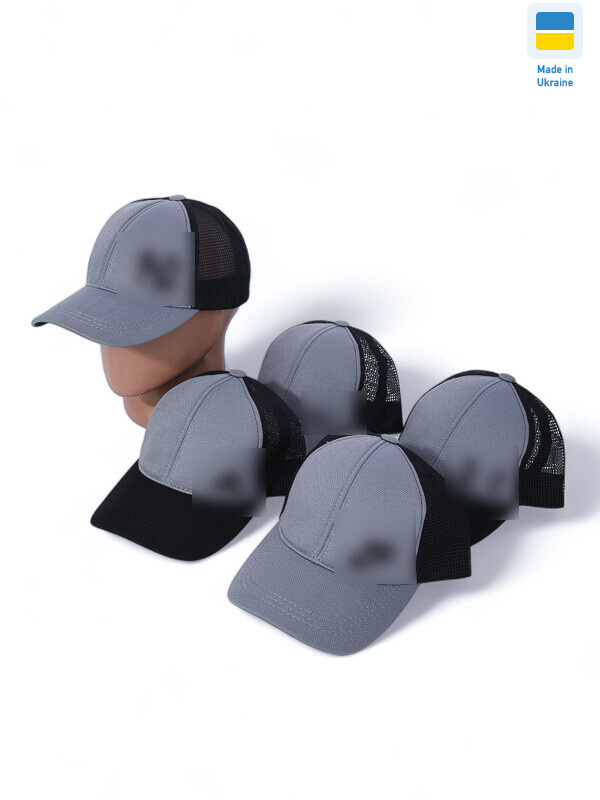 Кепка з сіткою та накатом 001-4 mix, 5 (One size), <strong>155</strong>, літо