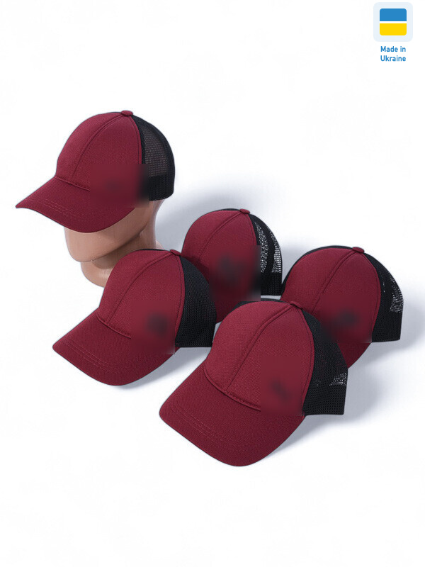 Кепка з сіткою та накатом 001-5 mix, 5 (One size), <strong>155</strong>, літо