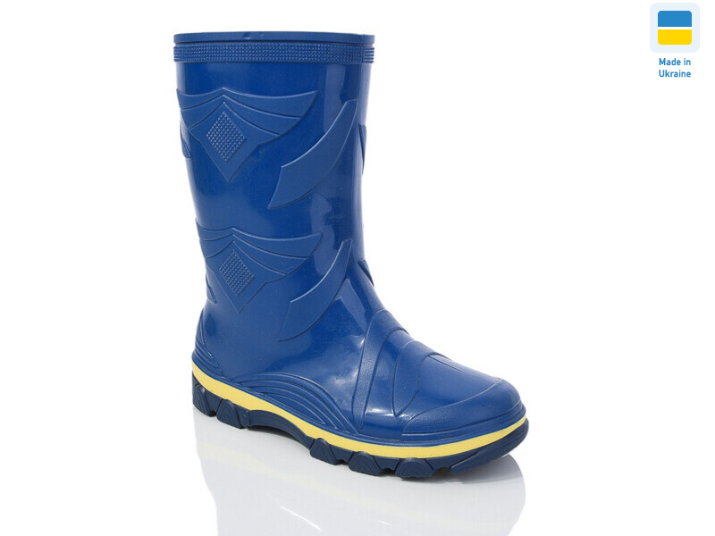 Чоботи резинові сині, 9 (27-35), <strong>250</strong>, демісезон