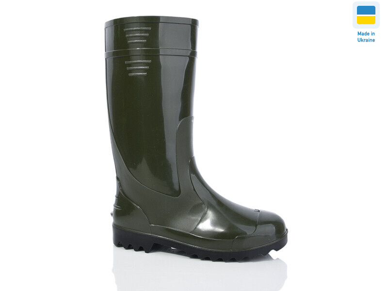 Чобіт резина хакі, 6 (41-46), <strong>335</strong>, демісезон