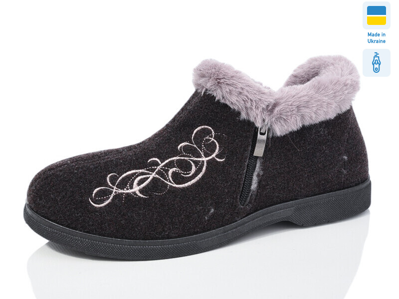 2302 коричневий, 8 (37-41), <strong>255</strong>, зима