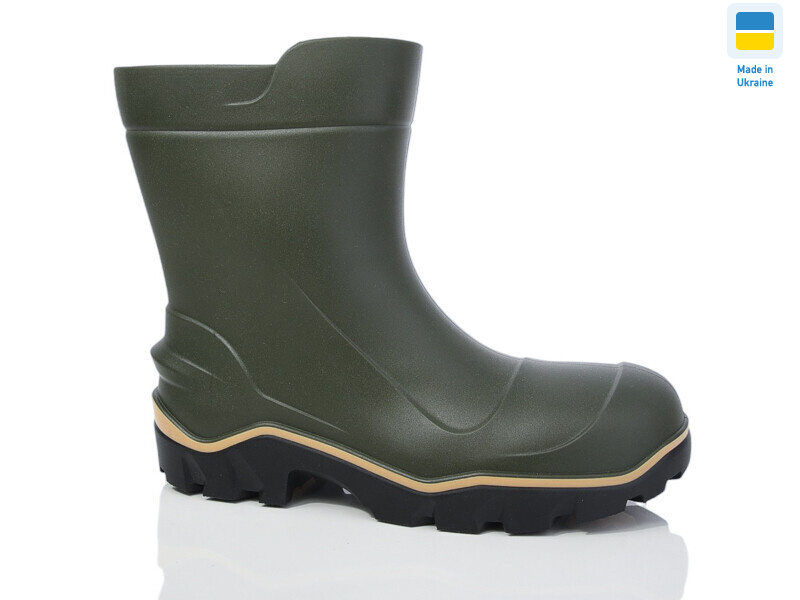 Чоботи  резинові зелений, 6 (42-46), <strong>350</strong>, демісезон