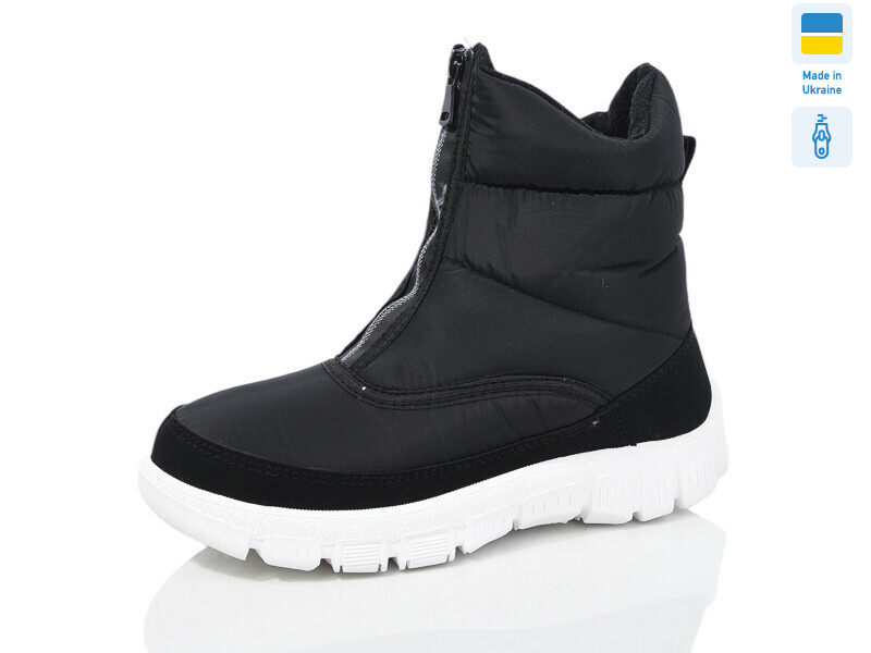 N323-1 чорний-білий, 6 (36-41), <strong>290</strong>, зима