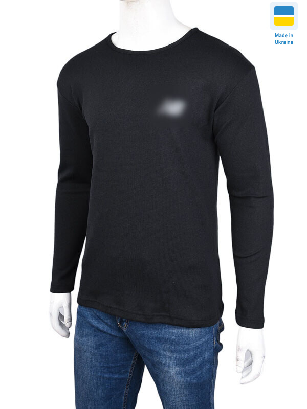 Лонгслів 555 black, 6 (S-3XL), <strong>210</strong>, зима