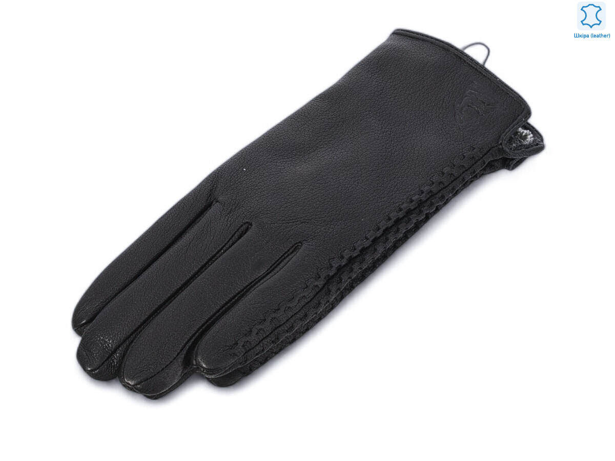 718 black шкіра олень махра, 10 (6,5-8,5), <strong>280</strong>, зима