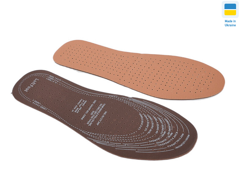 Устілка шкірозамінник обрізна (46р), 50 (One size), <strong>27</strong>, демісезон