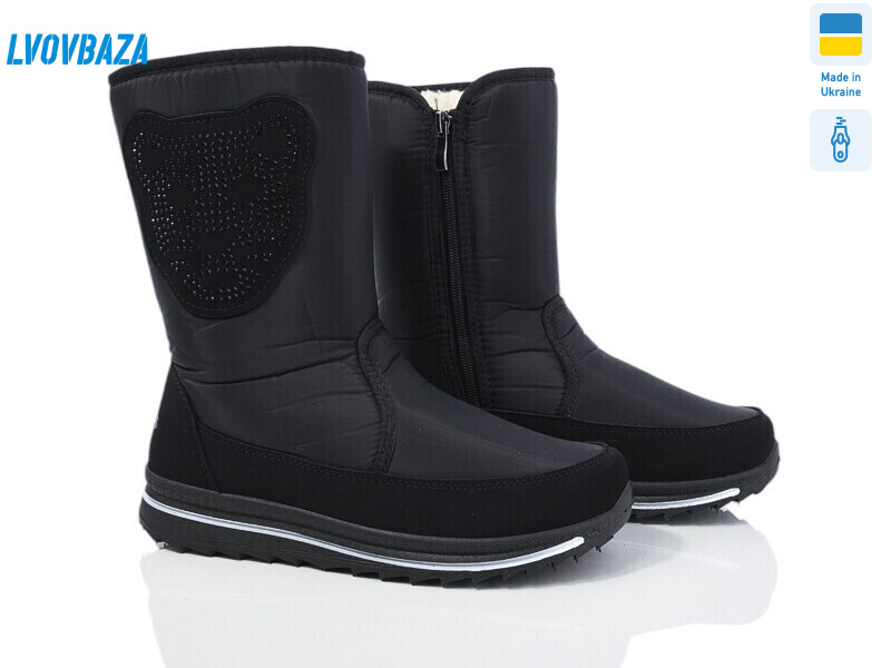 Progress 3106 чорний, 6 (38-42), <strong>610</strong>, зима