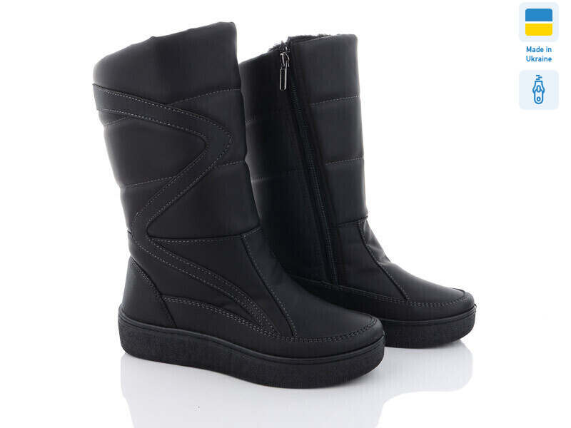 Paolla 420 чорний, 8 (37-42), <strong>600</strong>, зима